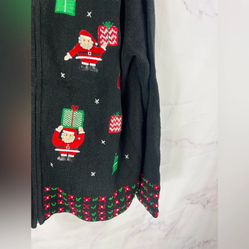 VINTAGE Y2K Embroidered Sweater Cardigan